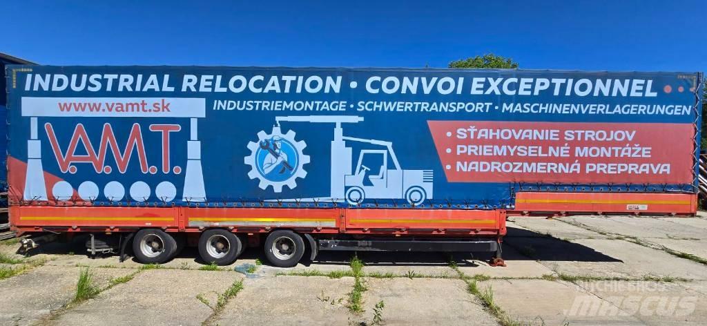 Es-ge 3STLJ Semi remorque à rideaux coulissants (PLSC)