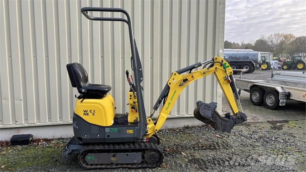 Wacker 803 Mini pelle < 7t