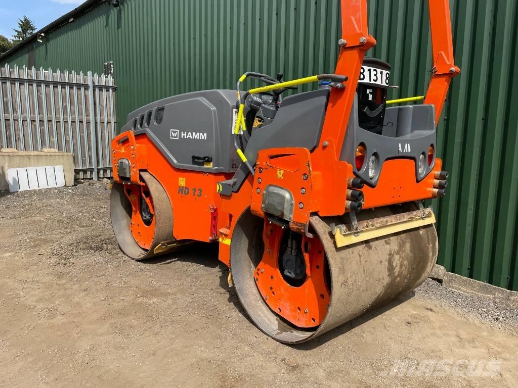 Hamm HD 13 VV Rouleaux tandem