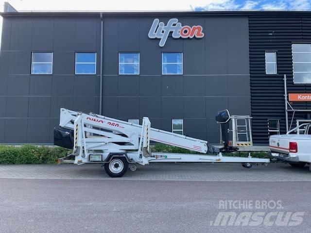 Dino 260 XTD Skylift Remorque nacelle