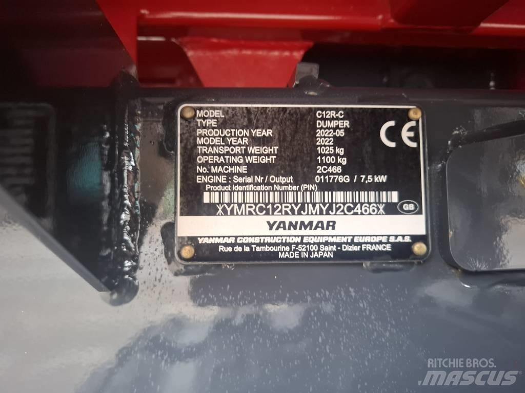 Yanmar C 12 R-C Mini tombereau