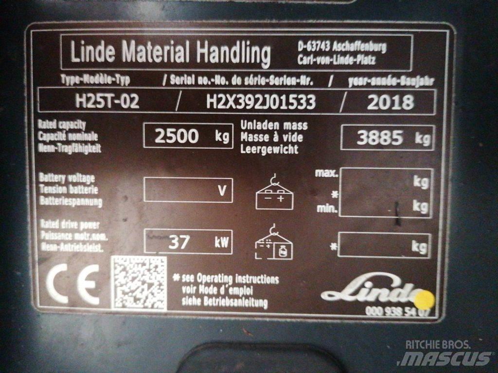 Linde H25T-02 Chariots GPL