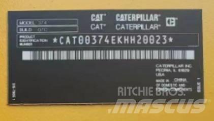 CAT 374 Pelle sur chenilles