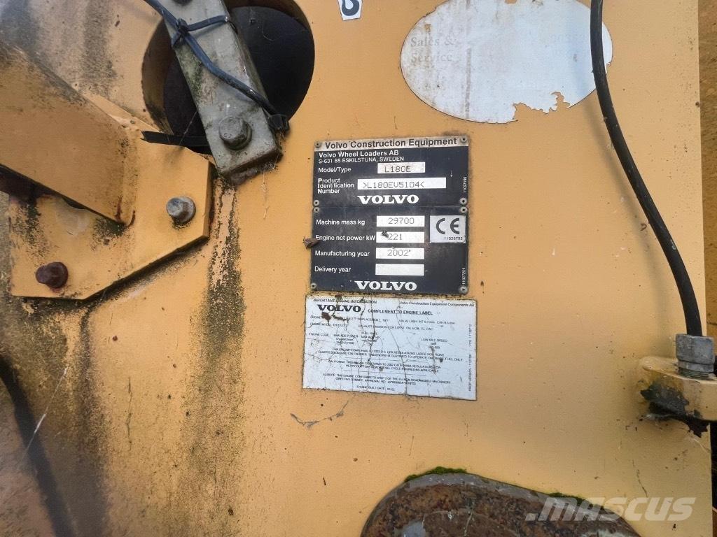 Volvo L 180 E Chargeuse sur pneus