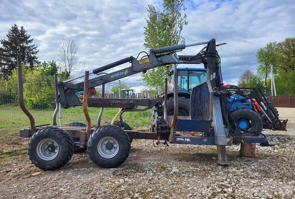 Vreten HVV9,0 / 6,5-40 Remorque forestière avec grue