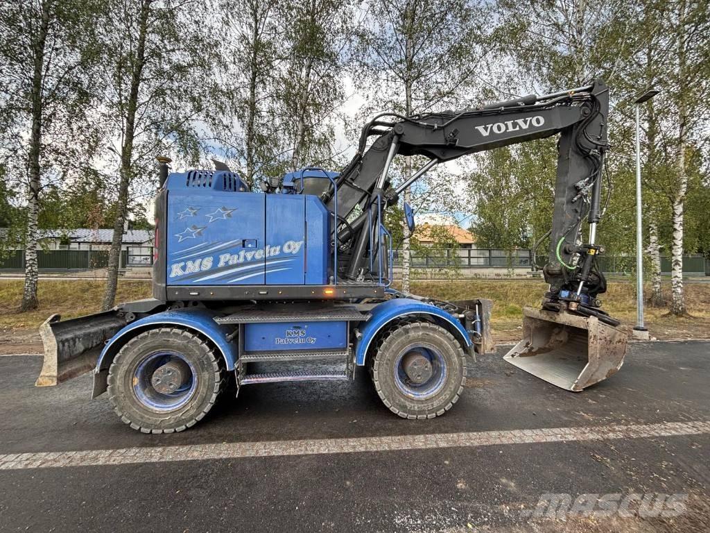Volvo EWR 150 E Pelle sur pneus