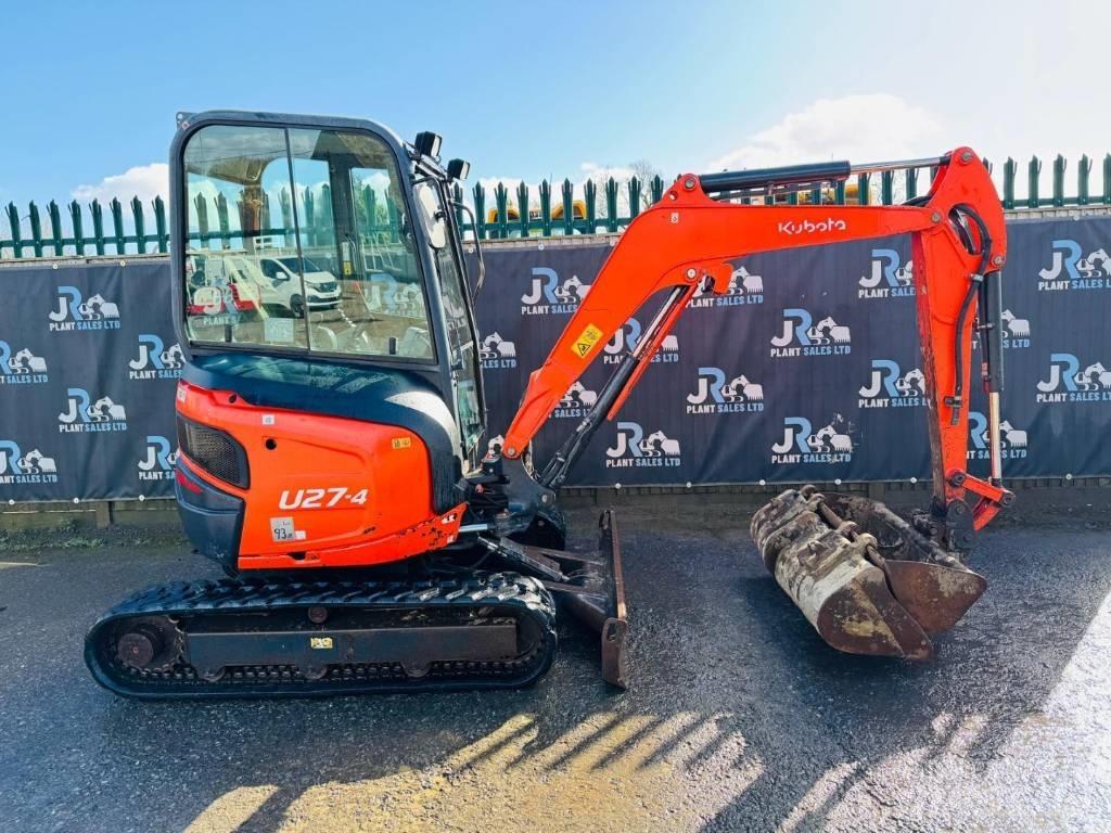 Kubota U 27-4 Mini pelle < 7t
