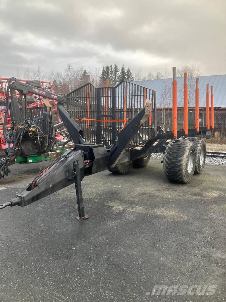 BMF 16T1 Pro Remorque forestière avec grue