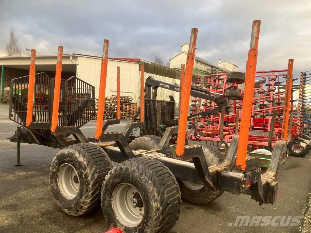 BMF 16T1 Pro Remorque forestière avec grue