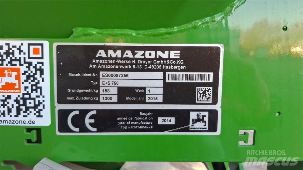 Amazone ES 750 Sableuse et saleuse