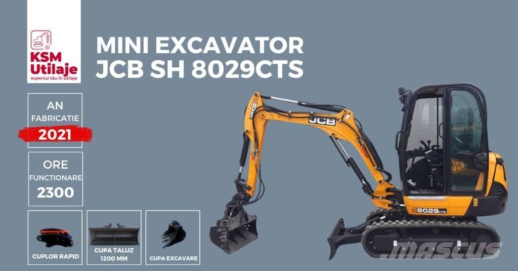 JCB 8029 CTS Mini pelle < 7t
