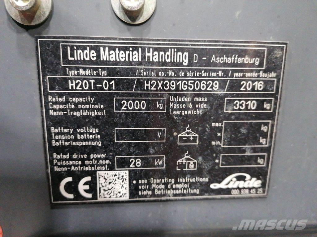 Linde H20T-01 Chariots GPL