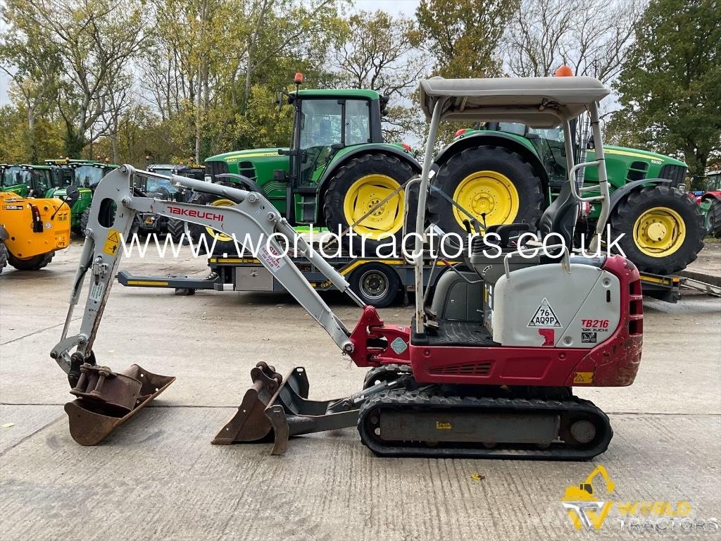 Takeuchi TB 216 Mini pelle < 7t