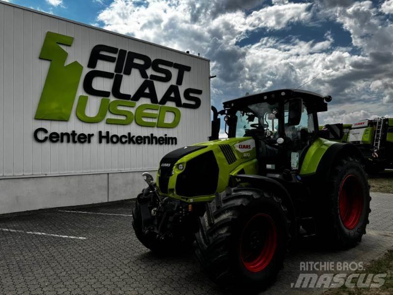 CLAAS AXION 870 Tracteur