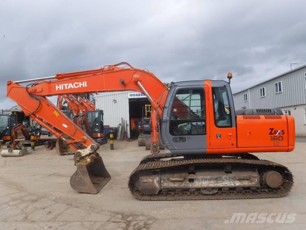 Hitachi ZX 160 LC Pelle sur chenilles