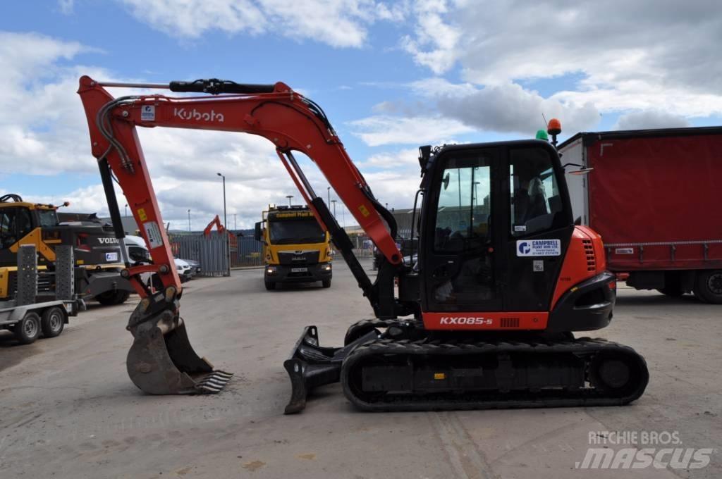Kubota KX 085-5 Mini pelle < 7t