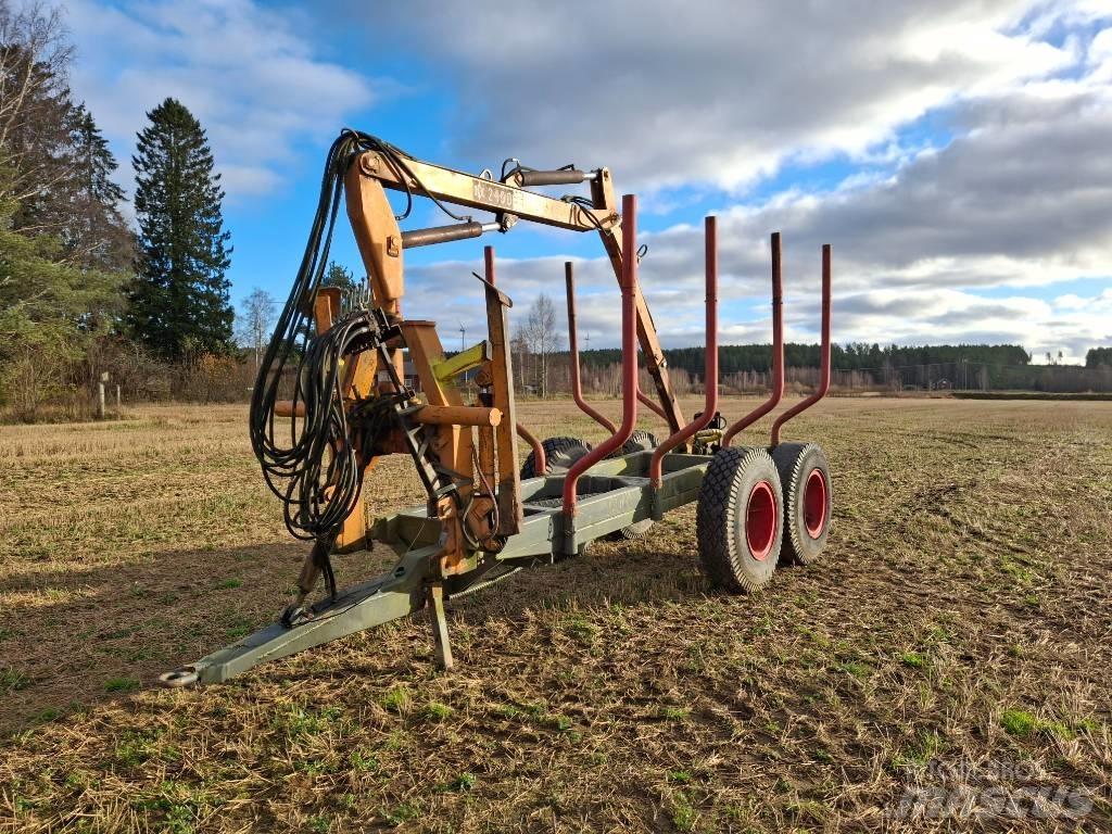Evi 2400 Remorque forestière avec grue