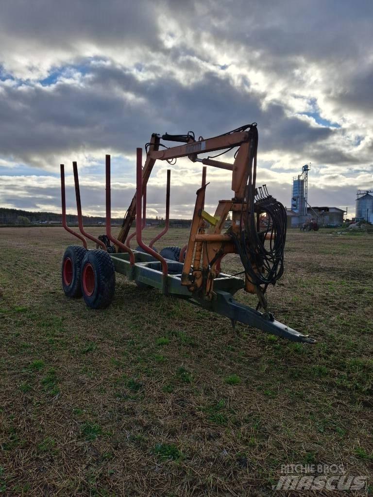 Evi 2400 Remorque forestière avec grue