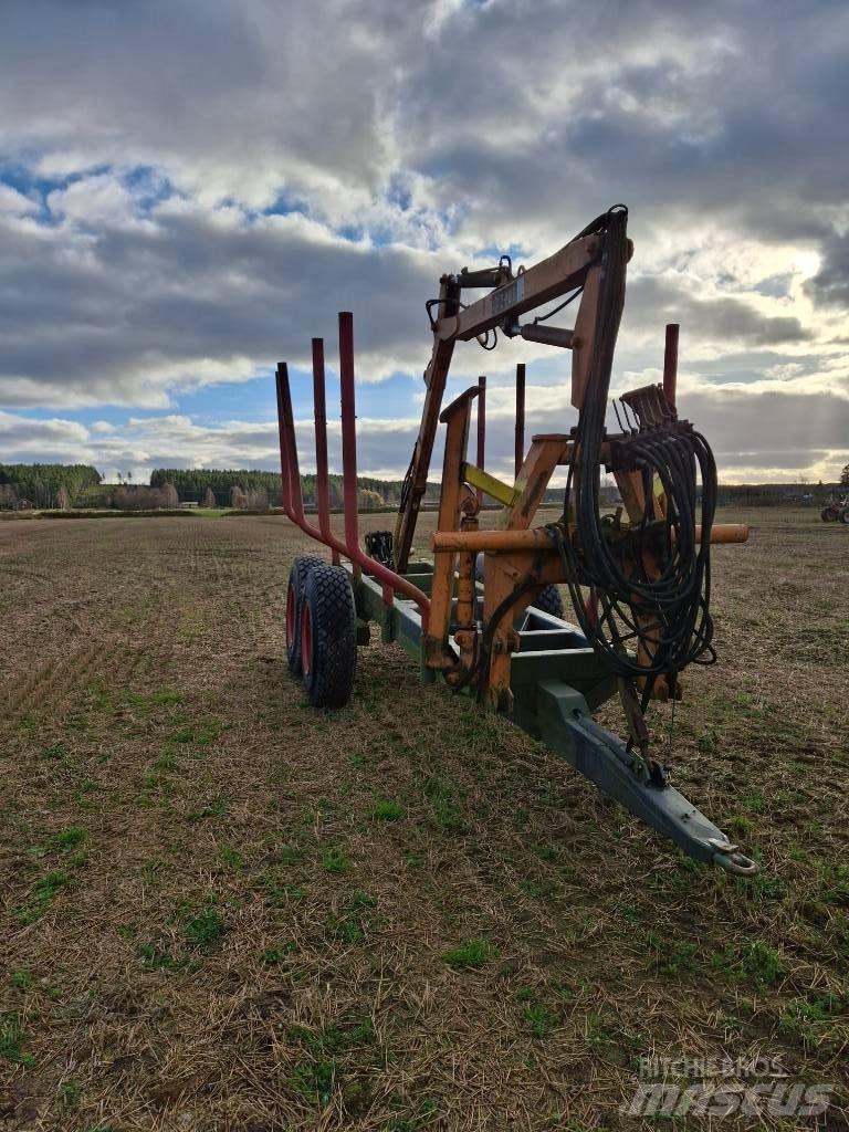 Evi 2400 Remorque forestière avec grue