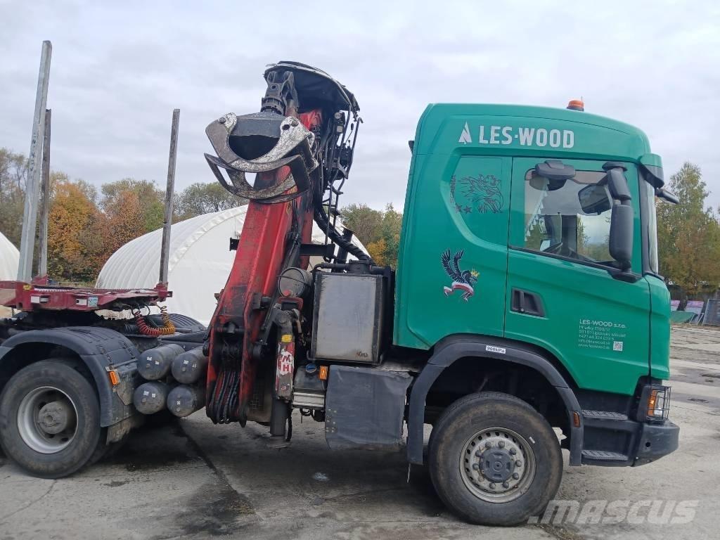 Scania G 500 XT Camion grumier
