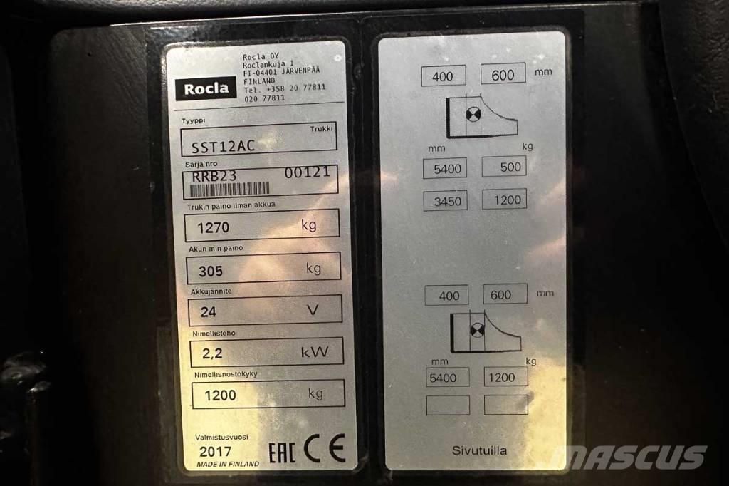 Rocla SST 12 AC Gerbeurs Automoteurs