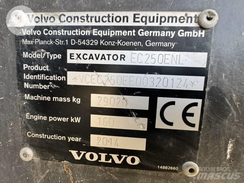 Volvo EC 250 E N L Pelle sur chenilles