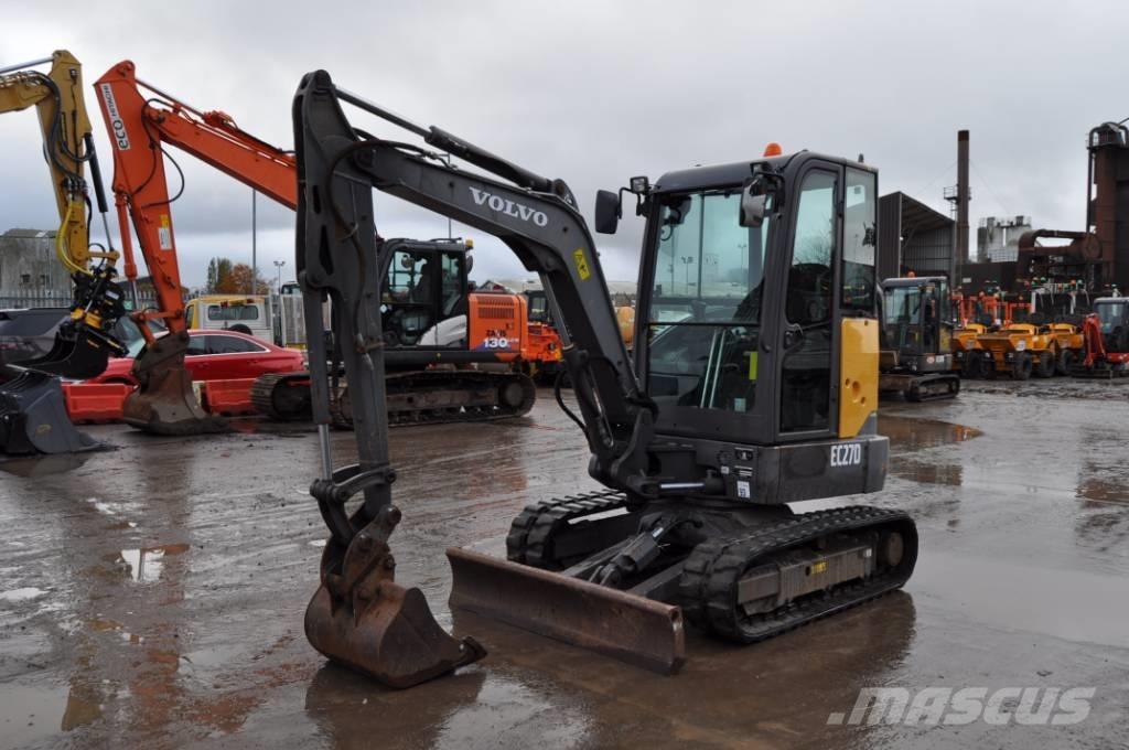 Volvo EC 27 D Mini pelle < 7t