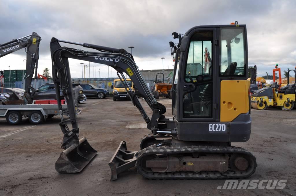Volvo EC 27 D Mini pelle < 7t
