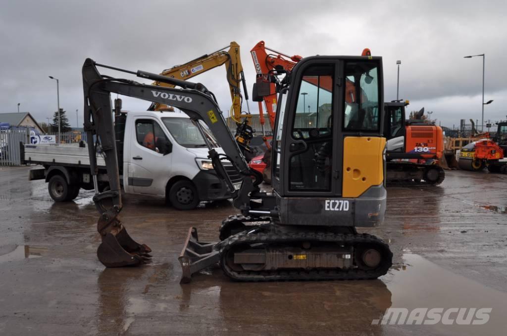 Volvo EC 27 D Mini pelle < 7t