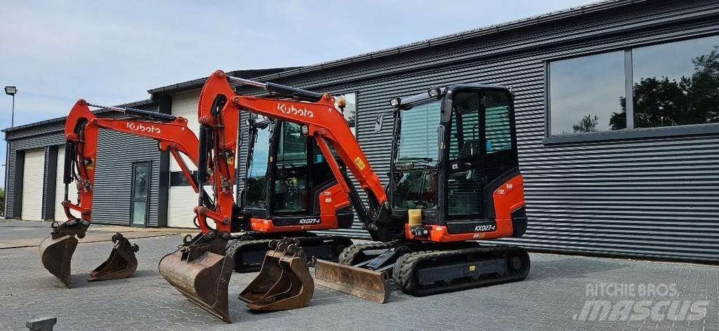 Kubota KX027-4 Mini pelle < 7t