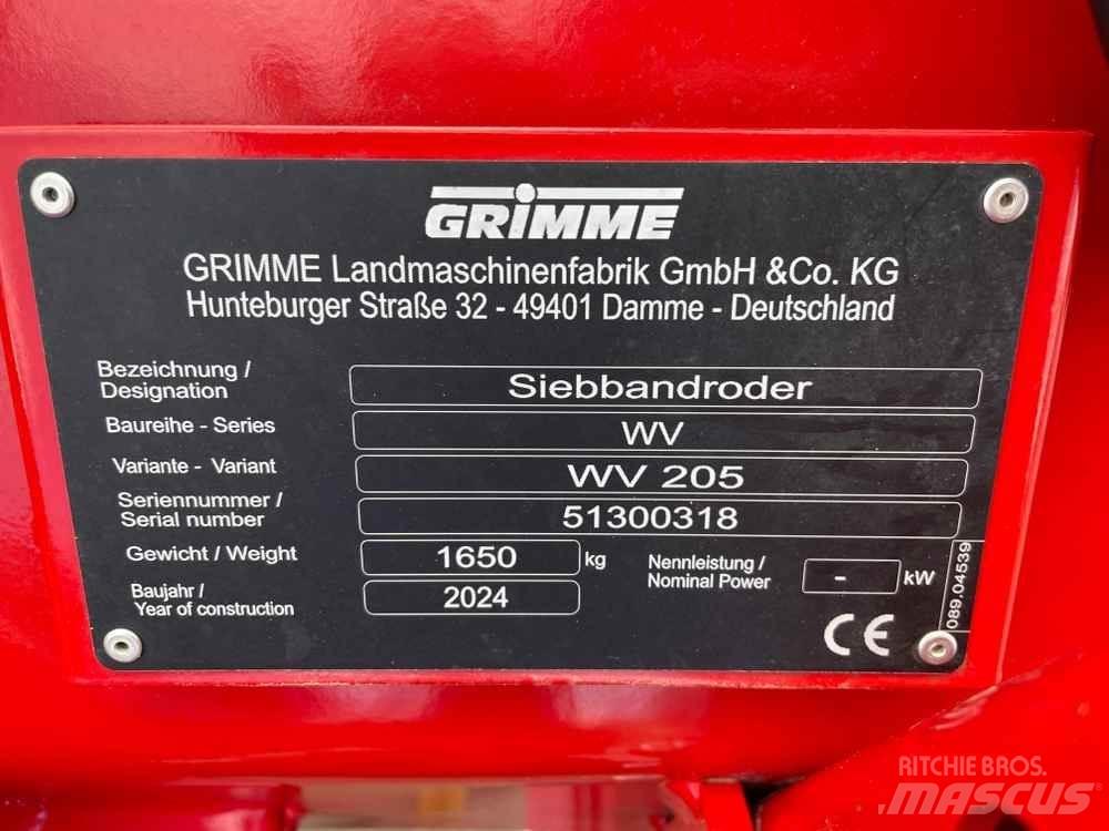 Grimme WV 205 Agriculture - Autres