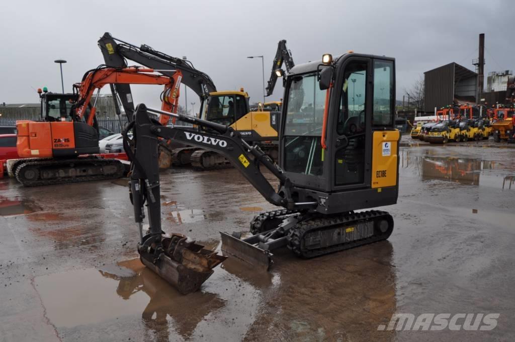 Volvo EC 18 E Mini pelle < 7t