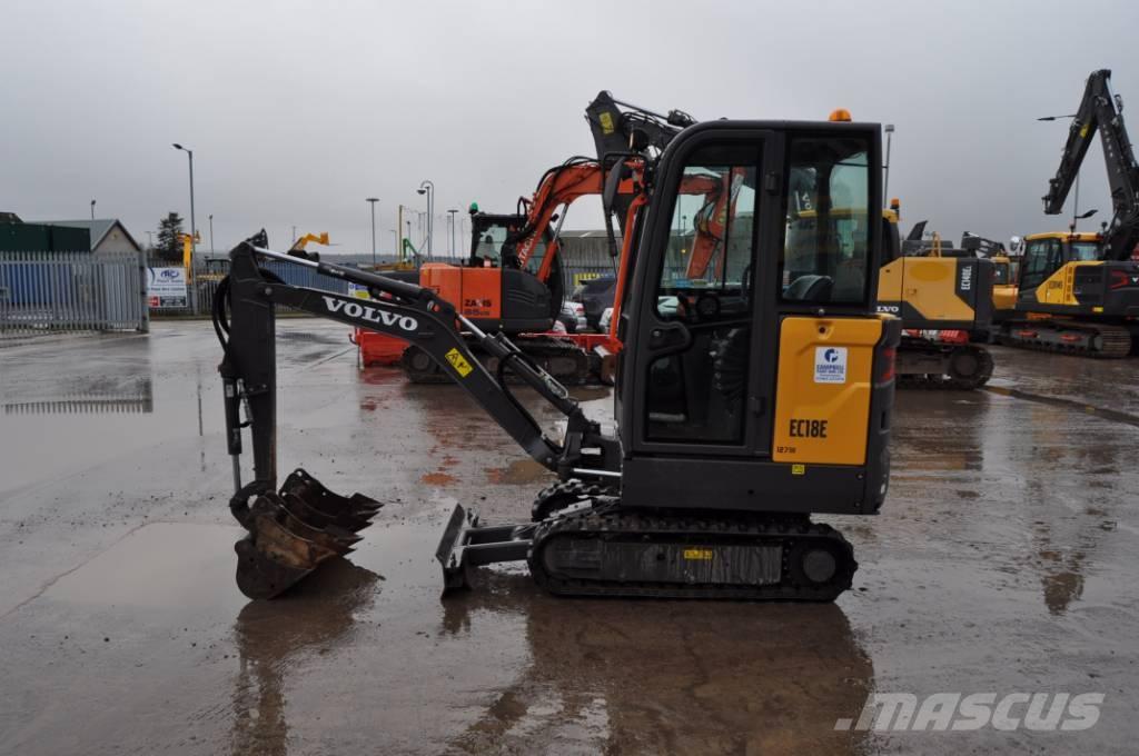 Volvo EC 18 E Mini pelle < 7t