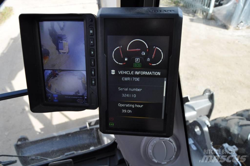 Volvo EWR 170 Pelle sur pneus