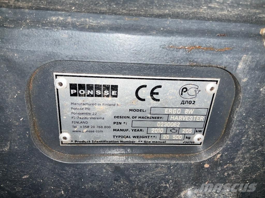 Ponsse ERGO 8W Abatteuse