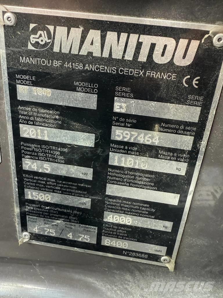 Manitou MT 1840 Chariot télescopique