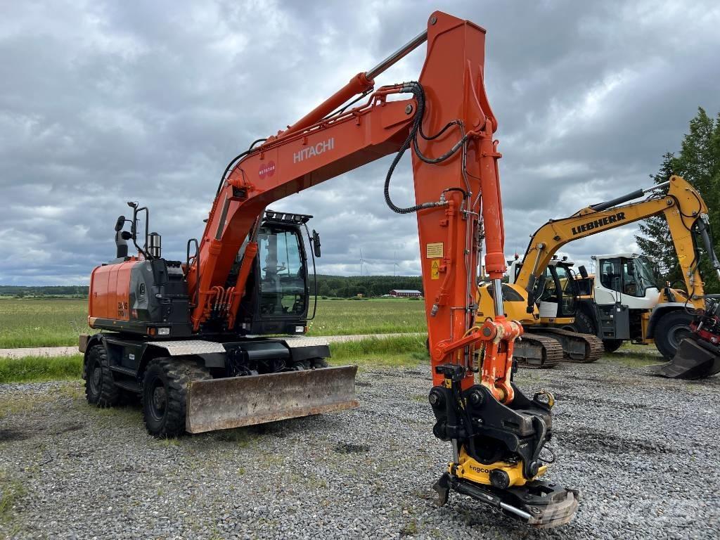 Hitachi ZX 170W-5B Pelle sur pneus