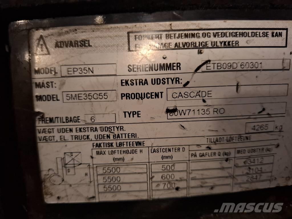 CAT EP35N Chariots élévateurs électriques