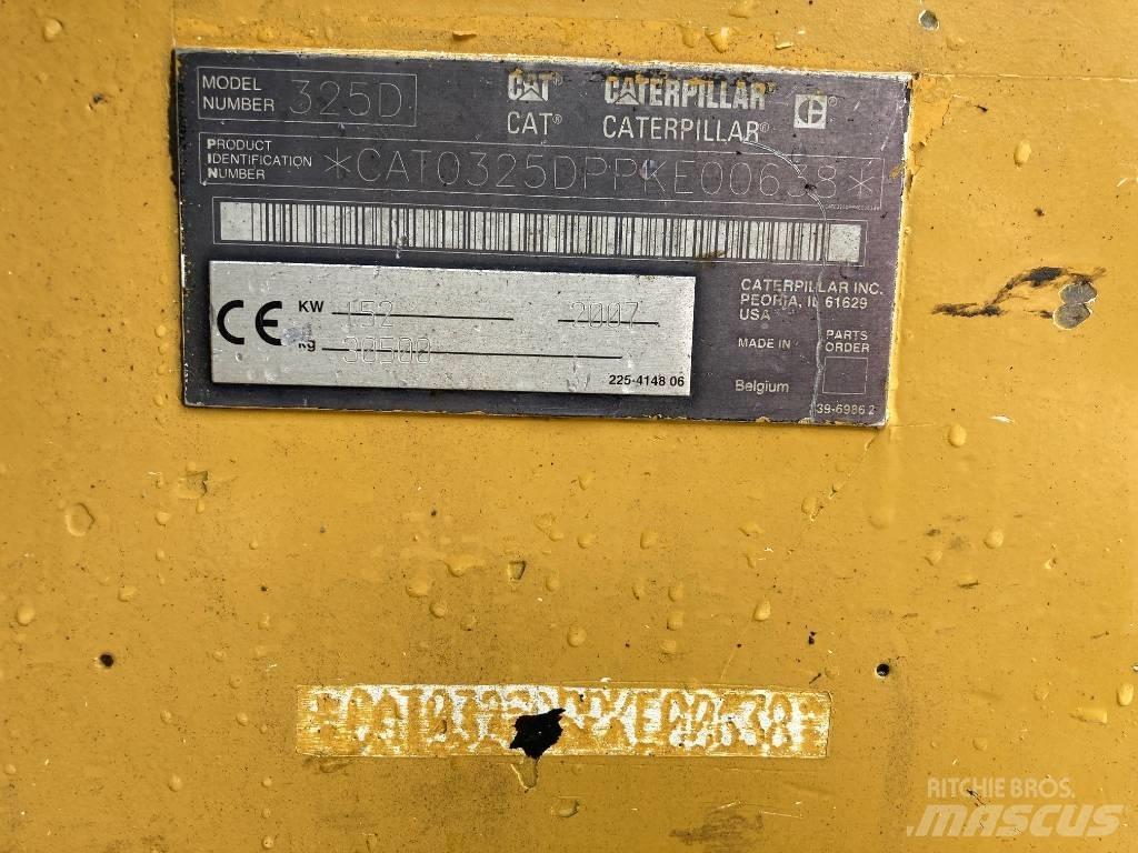 CAT 325 D Pelle sur chenilles