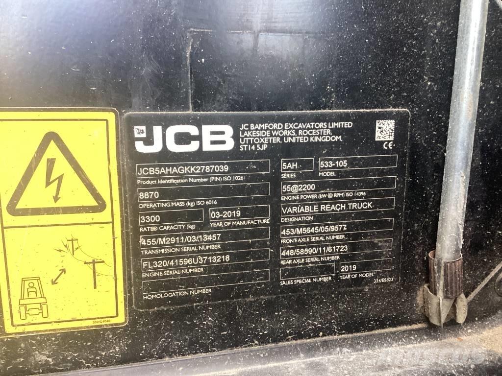 JCB 533-105 Chariot télescopique