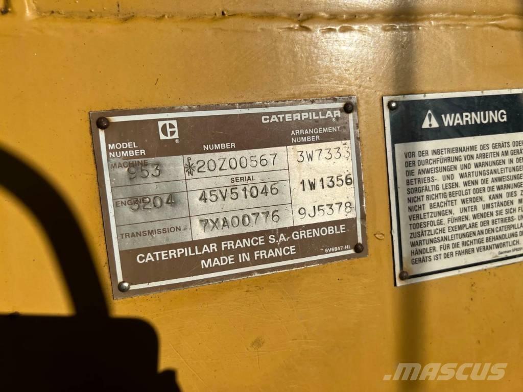 CAT 953 - Ripper Chargeuse sur chenilles