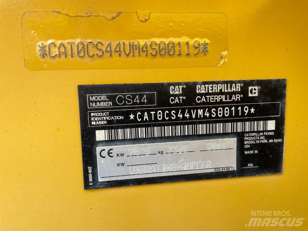 CAT CS44 Rouleaux monocylindre