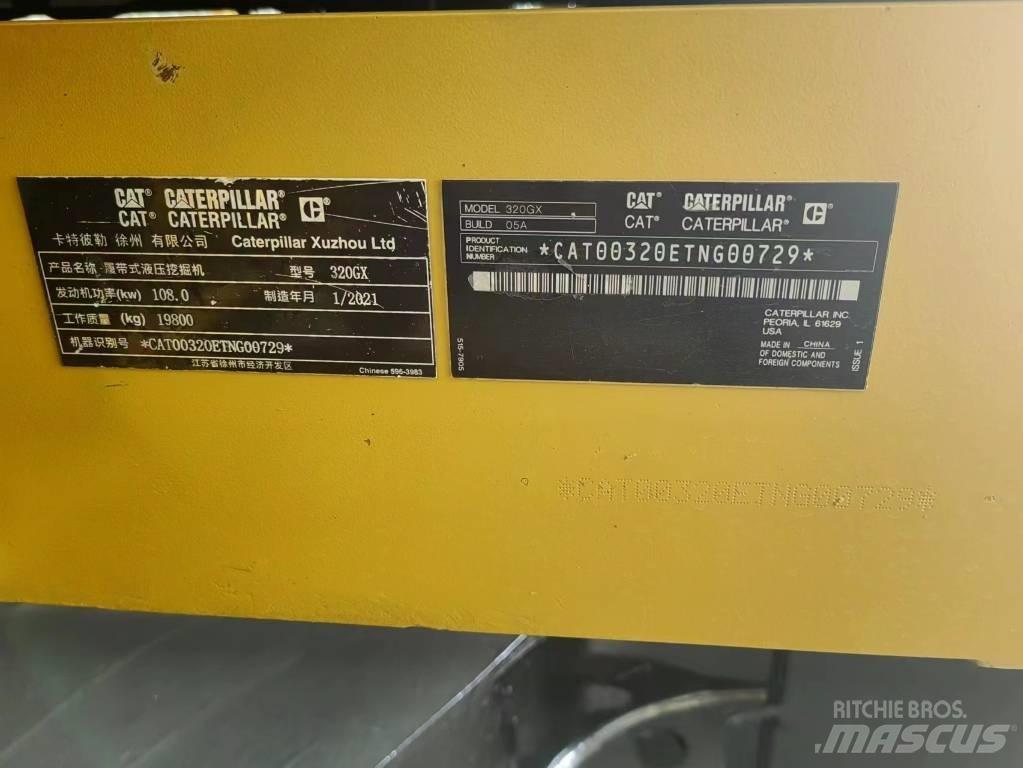 CAT 320GX Pelle sur chenilles