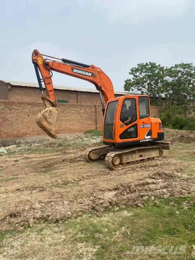 Doosan DX 80 Mini pelle 7t-12t
