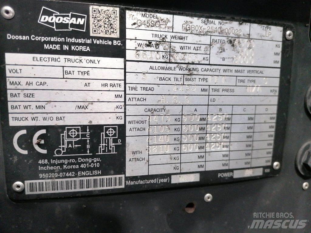 Doosan G45SC-7 Chariots GPL