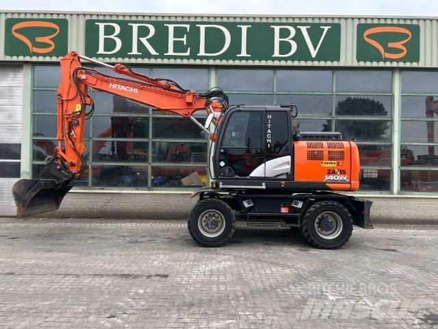 Hitachi ZX 140 W-6 Pelle sur pneus