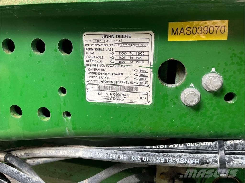 John Deere 6210R Tracteur