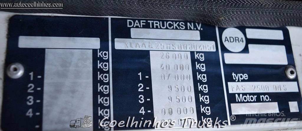 DAF 2500 Ti Camion à rideaux coulissants (PLSC)