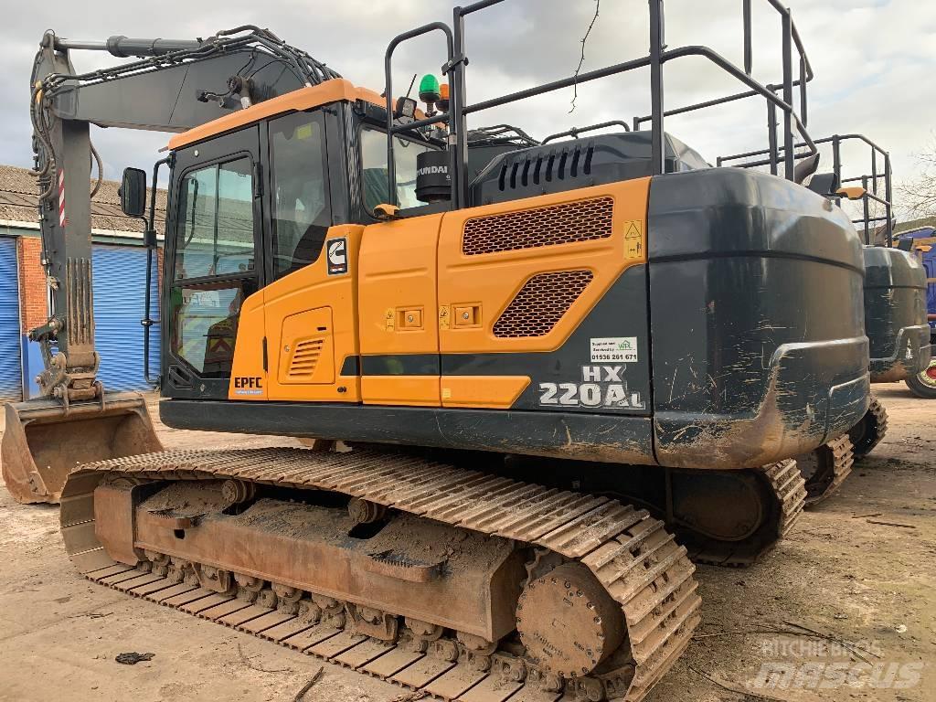 Hyundai HX220A L Pelle sur chenilles