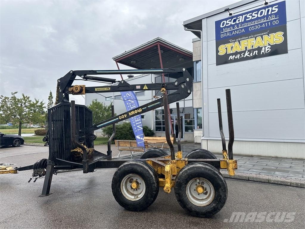 Mowi 400 Remorque forestière avec grue